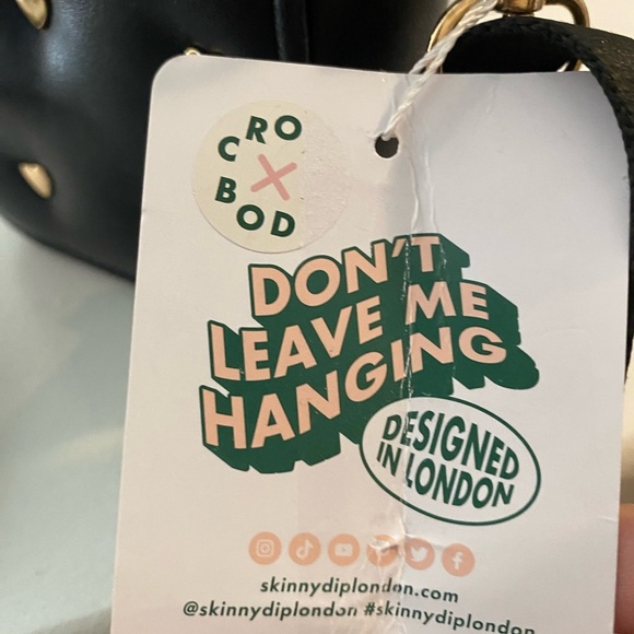 SKINNYDIP LONDON Heart Stud  Mini Crossbody Phone & Card-Case Zip NWT - Picture 5 of 6